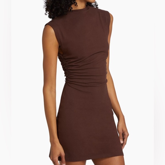 Reformation Alden Bodycon Mini Brown Dress Size XS - Picture 1 of 10